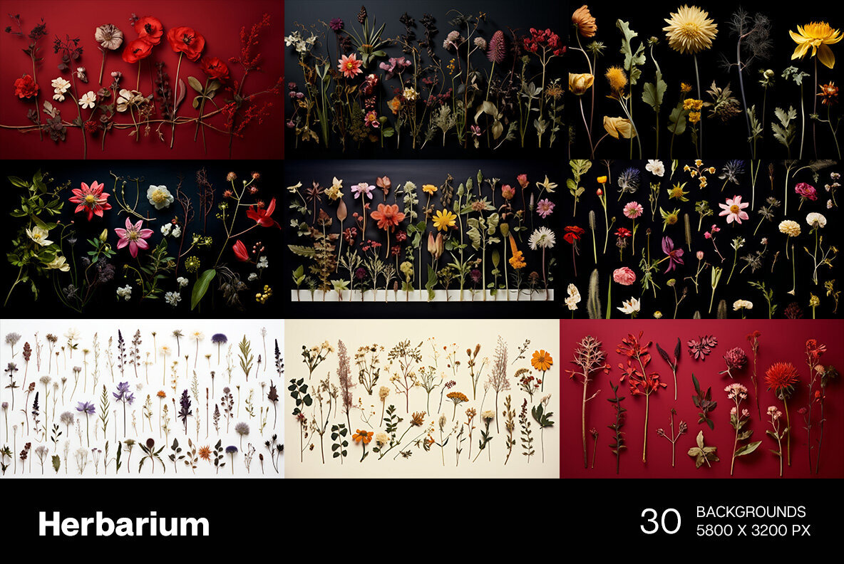 Herbarium Backgrounds 2