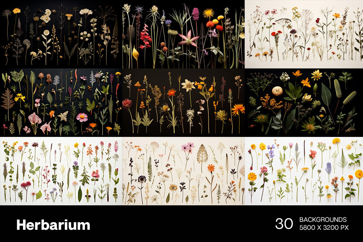 Herbarium Backgrounds 3