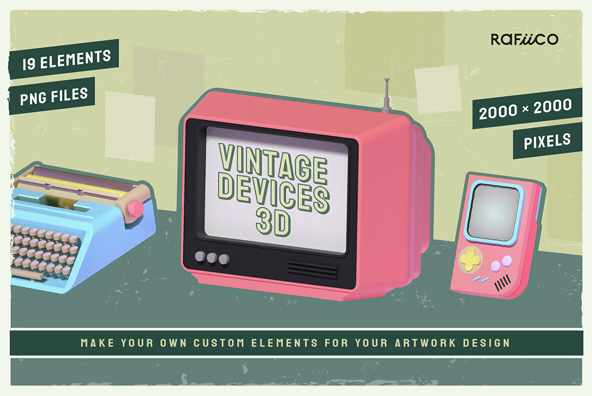 Vintage Devices 3D 1