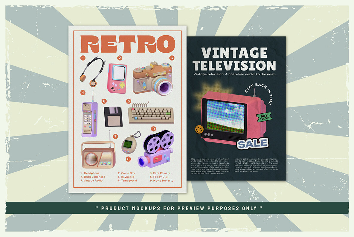 Vintage Devices 3D 2