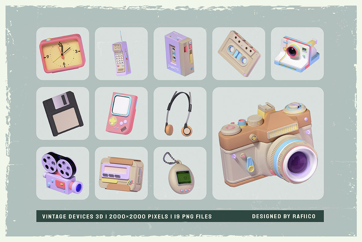 Vintage Devices 3D 7