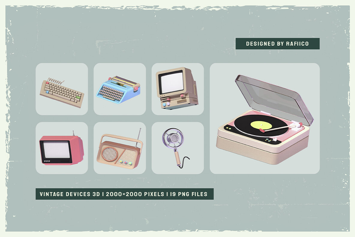Vintage Devices 3D 8