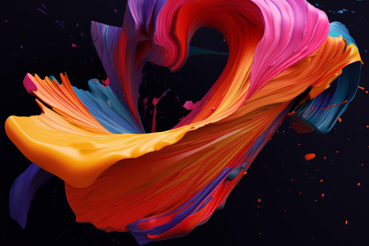 Paint Strokes Backgrounds 5