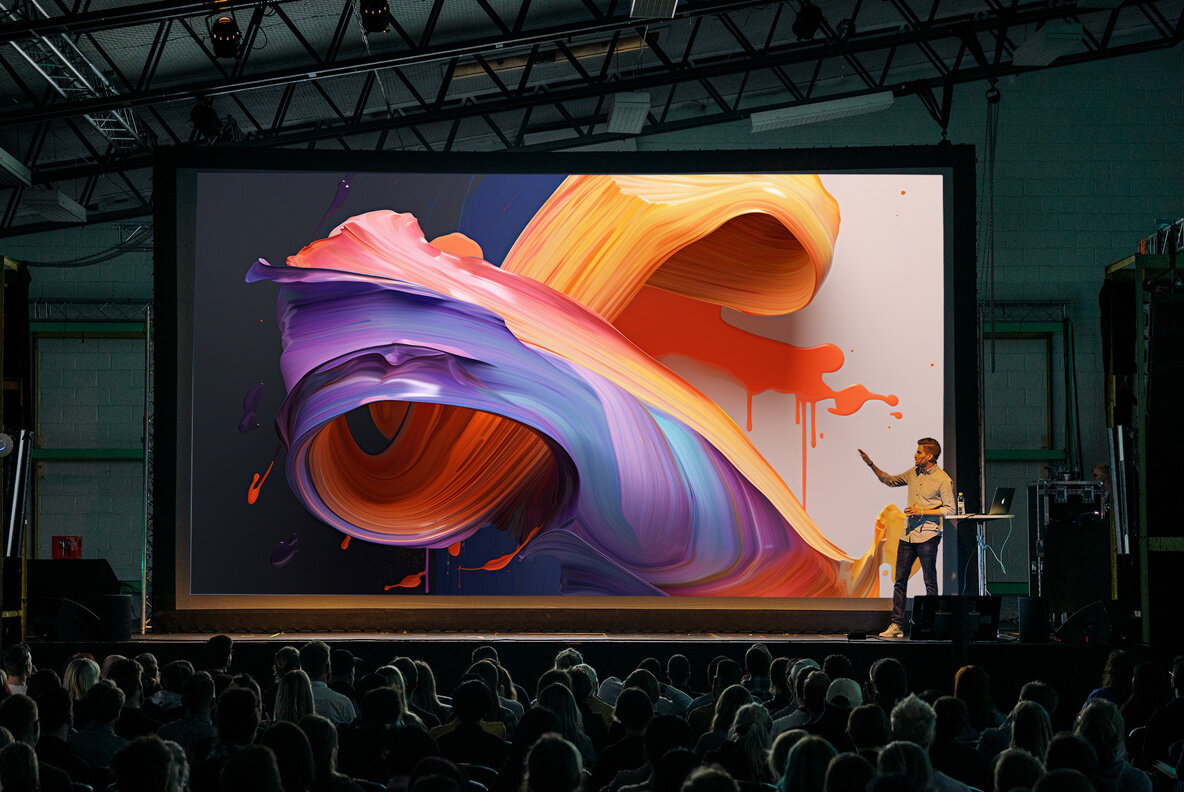 Paint Strokes Backgrounds 8