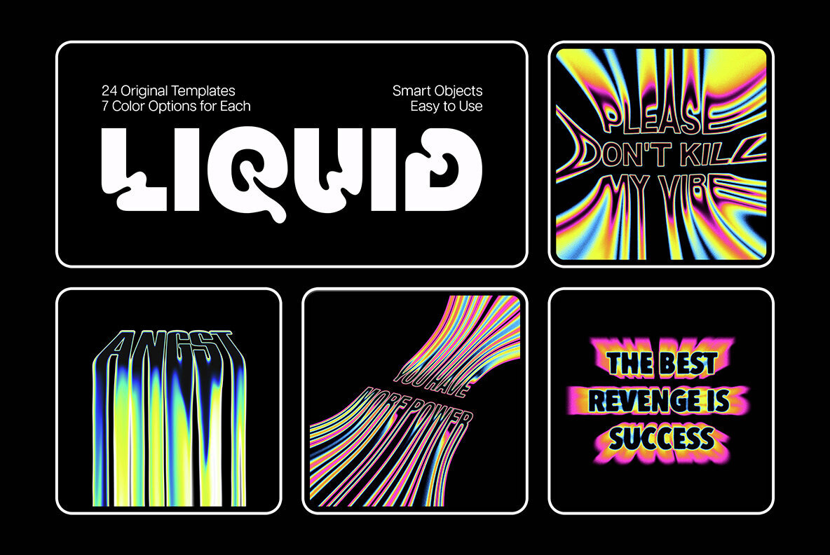 Liquid Text Effects Bundle 1