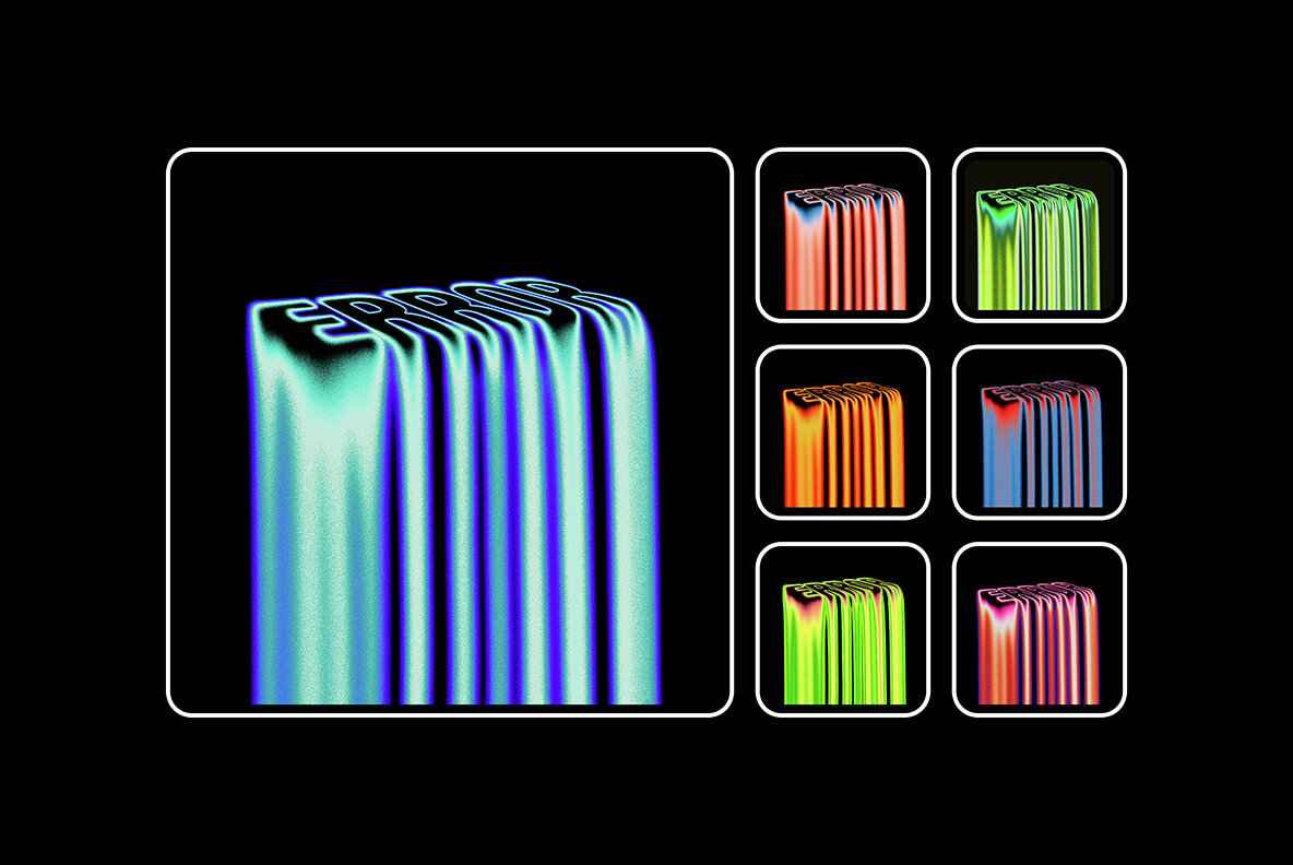 Liquid Text Effects Bundle 9