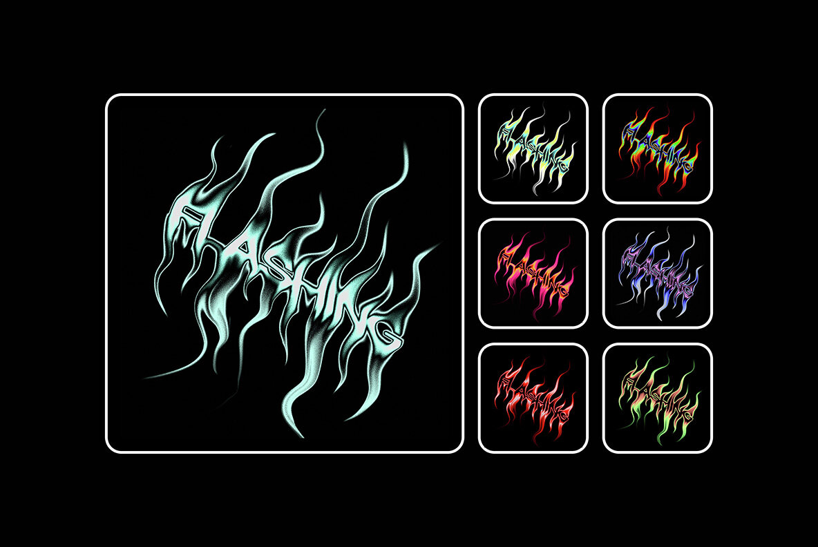 Liquid Text Effects Bundle 23