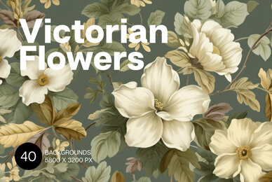 Flowers in Victorian Style
