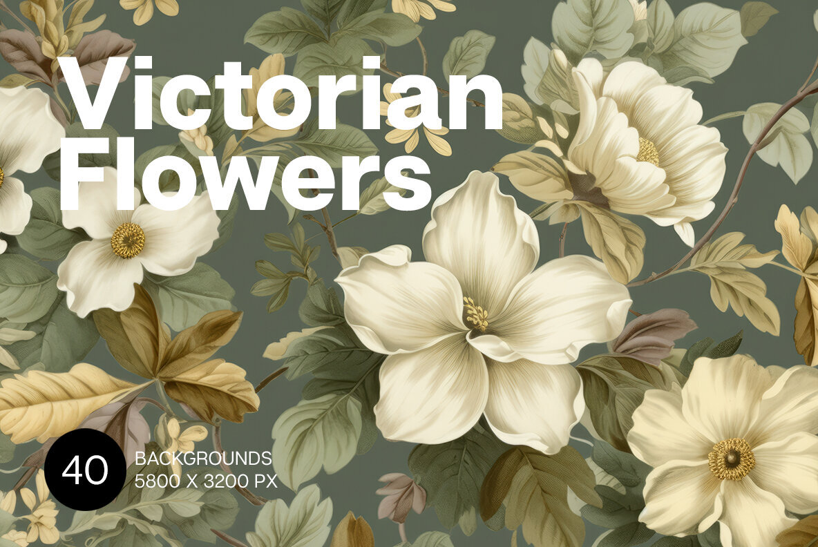 Flowers in Victorian Style 1