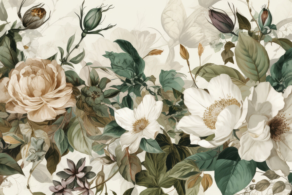 Flowers in Victorian Style 8