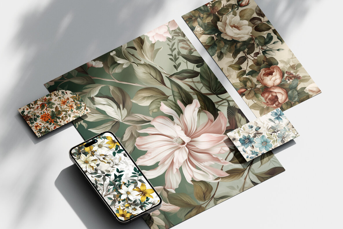 Flowers in Victorian Style 11