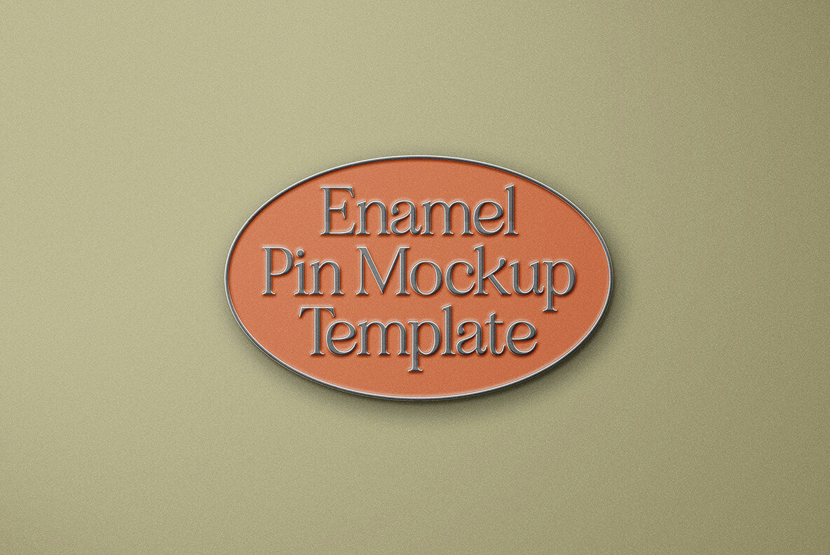 Enamel Pin Mockup 5