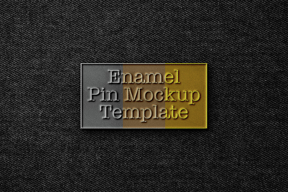 Enamel Pin Mockup 7