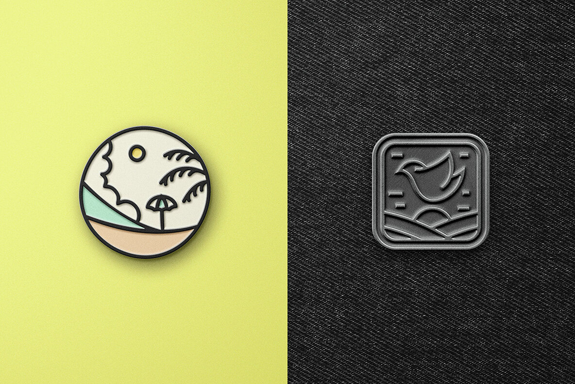 Enamel Pin Mockup 10
