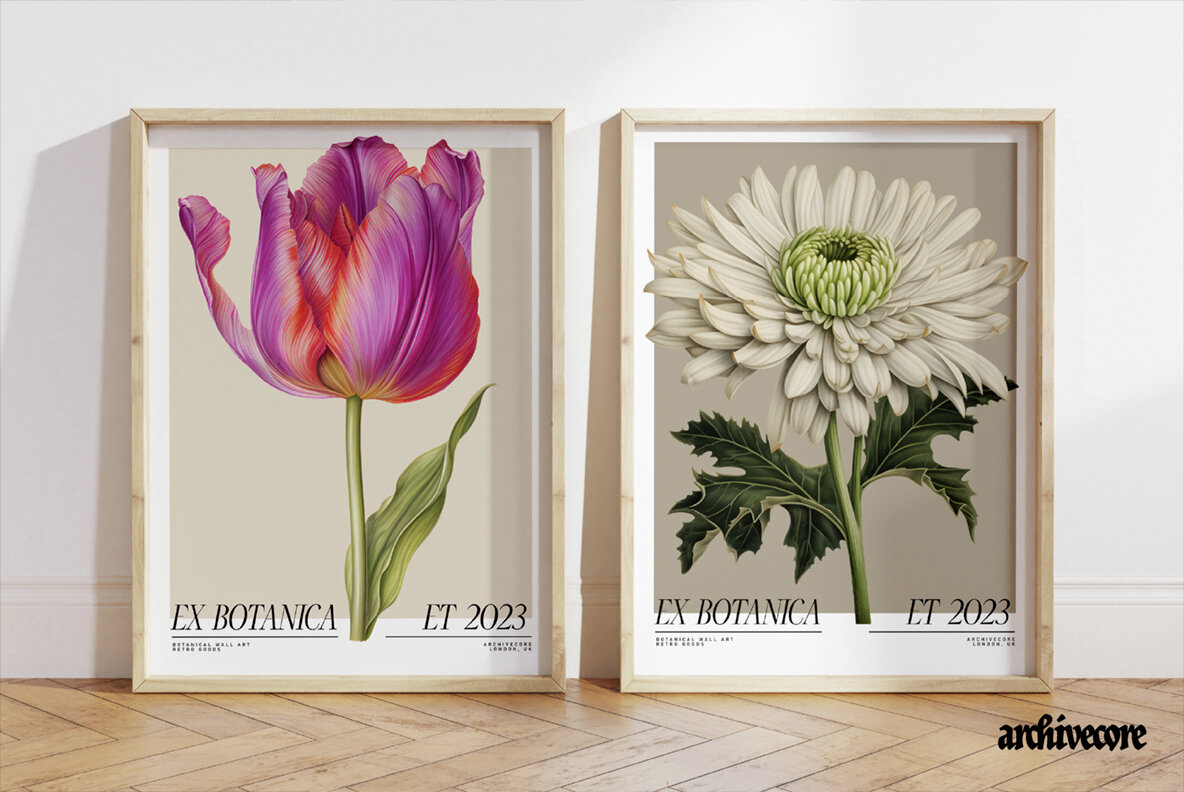 Vintage Book Of Flowers Clipart 8