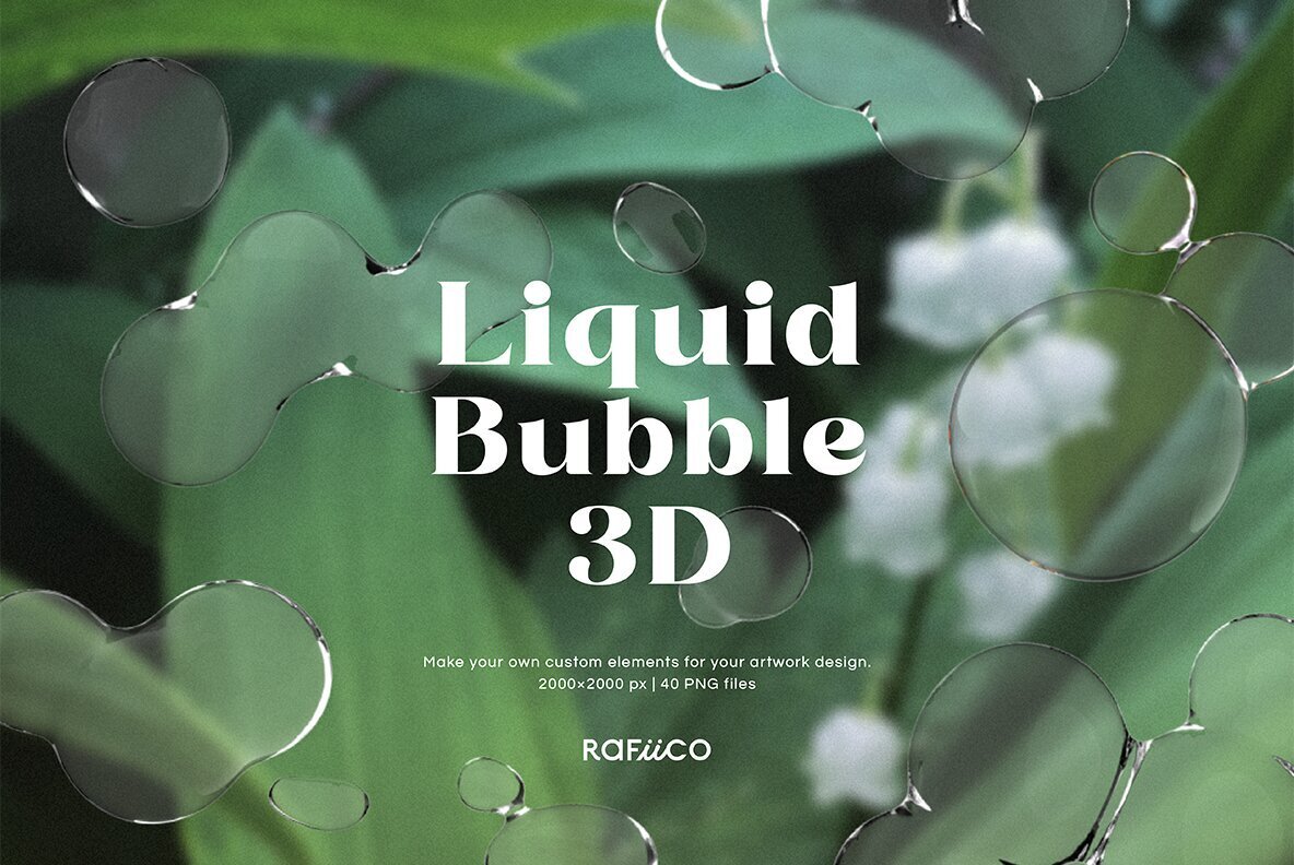 Liquid Bubble 3D 1