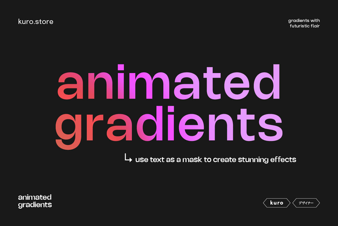 Chroma Motion Animated Gradients 3