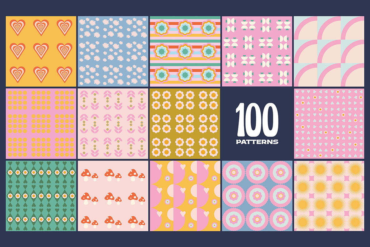 200 Vector Mosaics   Patterns 11