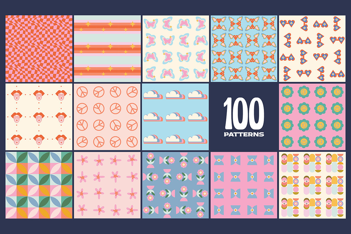 200 Vector Mosaics   Patterns 12