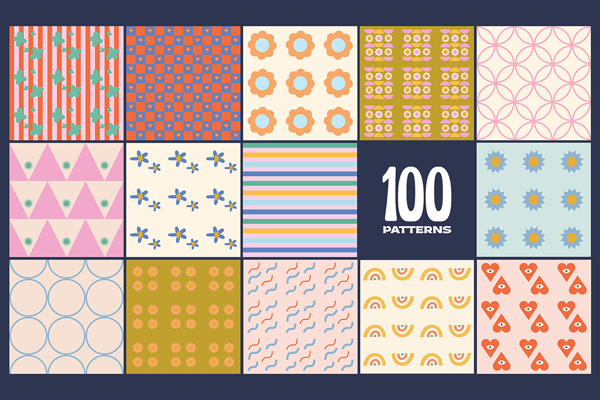 200 Vector Mosaics   Patterns 14