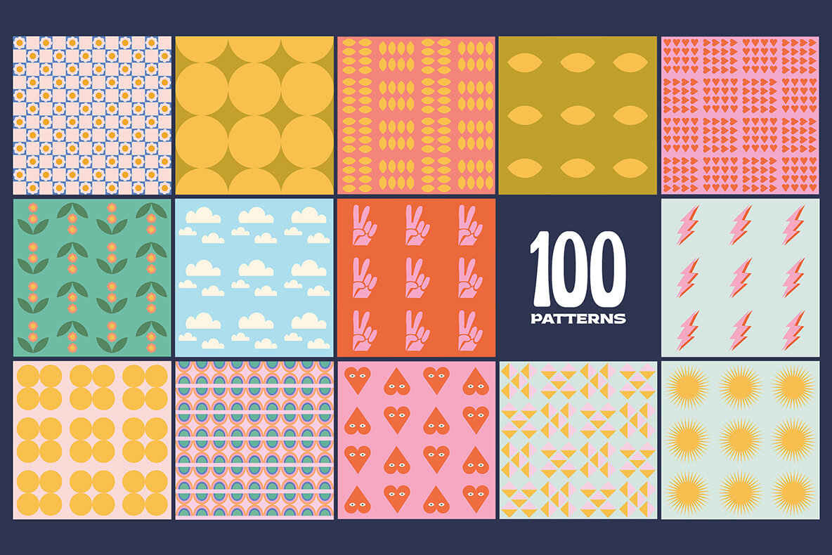 200 Vector Mosaics   Patterns 15