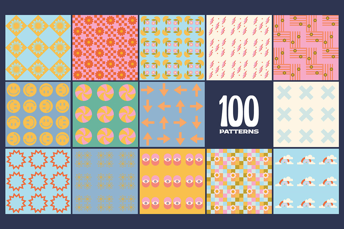 200 Vector Mosaics   Patterns 16