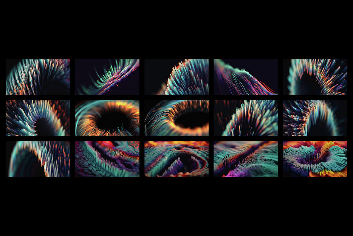 Quantum Abstract Backgrounds 2