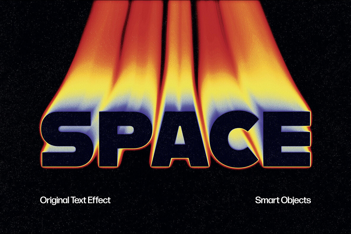 Space Text Effect 1