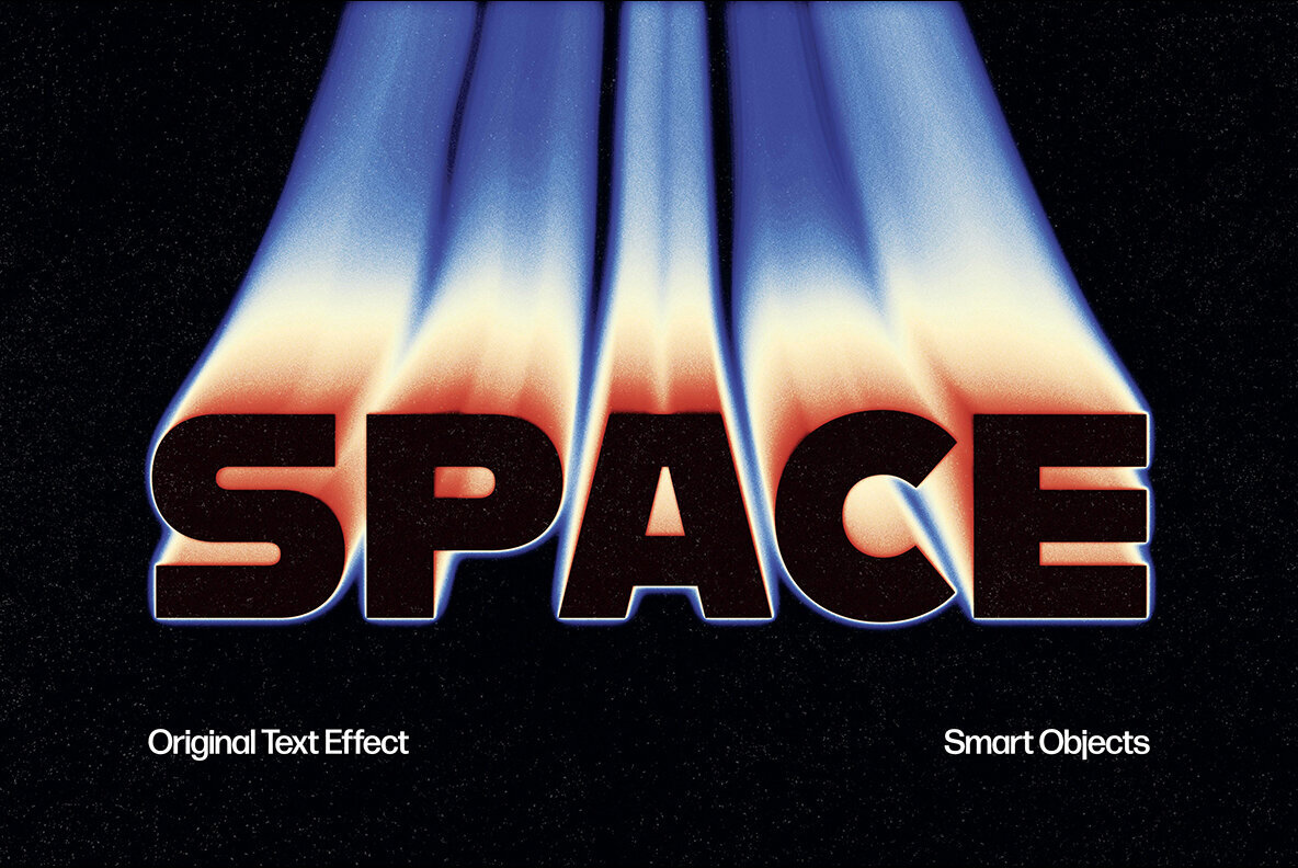 Space Text Effect 2