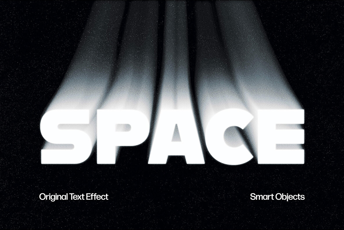 Space Text Effect 6