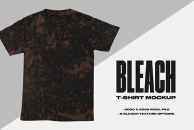 Bleach T Shirt Mockup