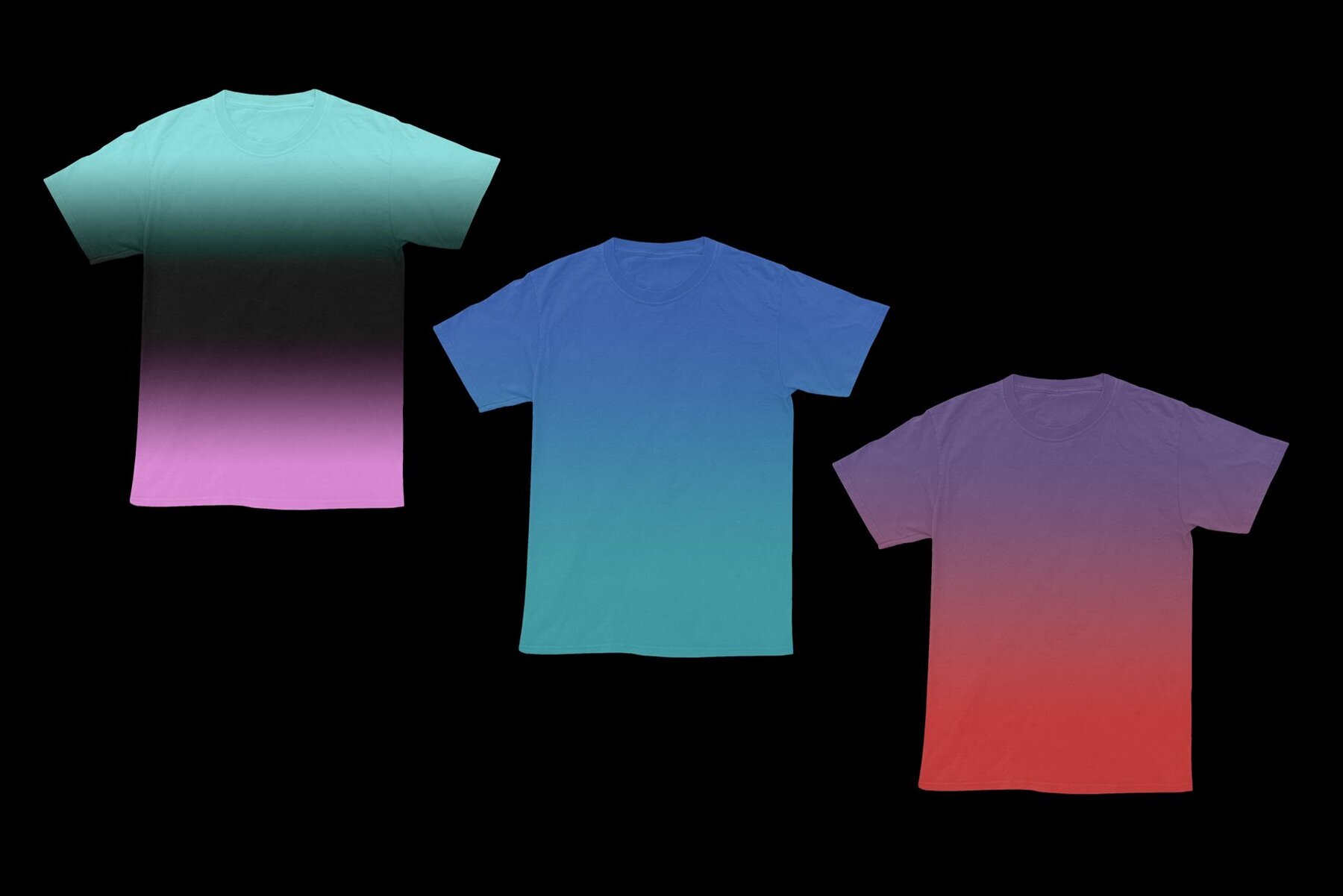 Gradient T Shirt Mockup 2