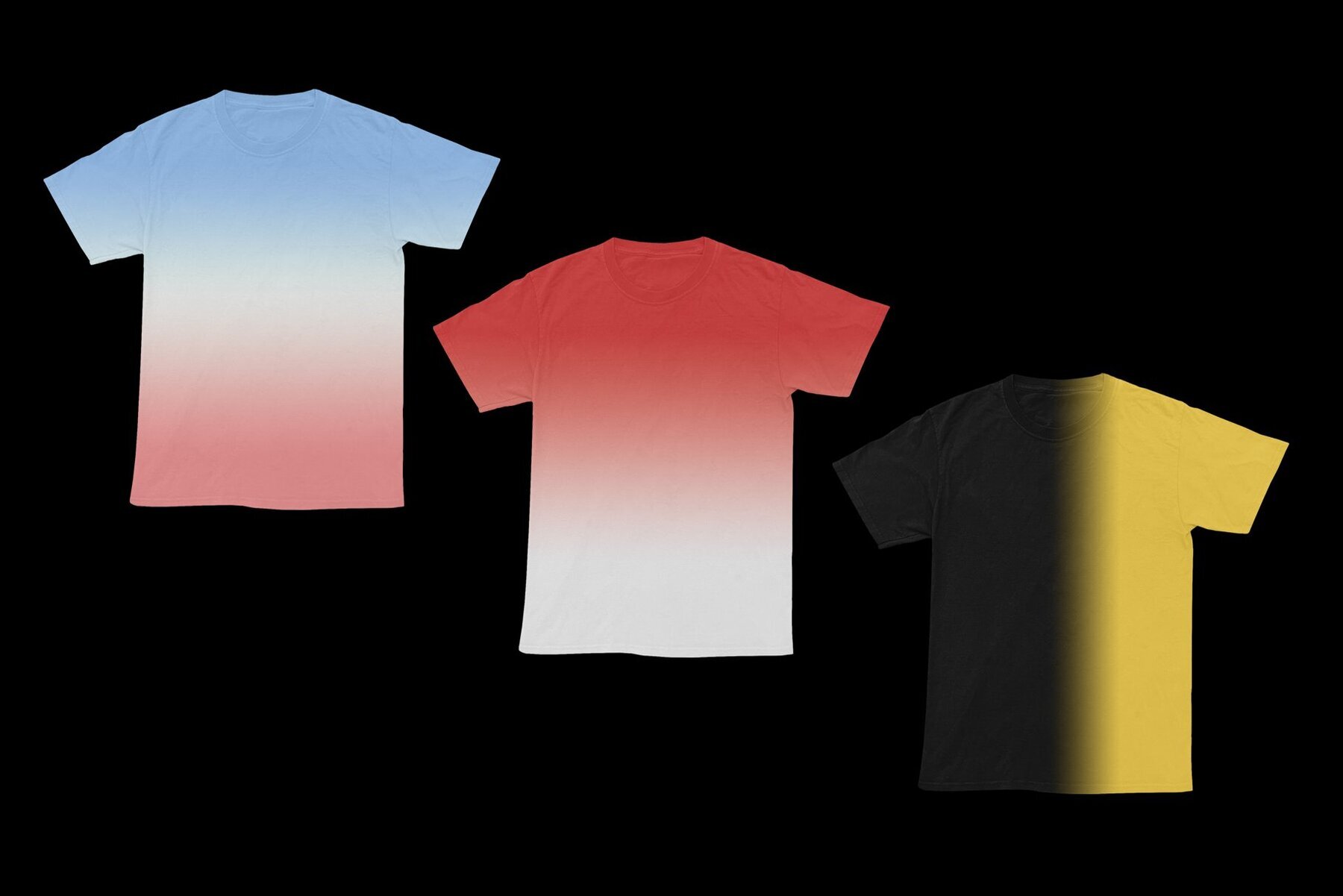 Gradient T Shirt Mockup 3