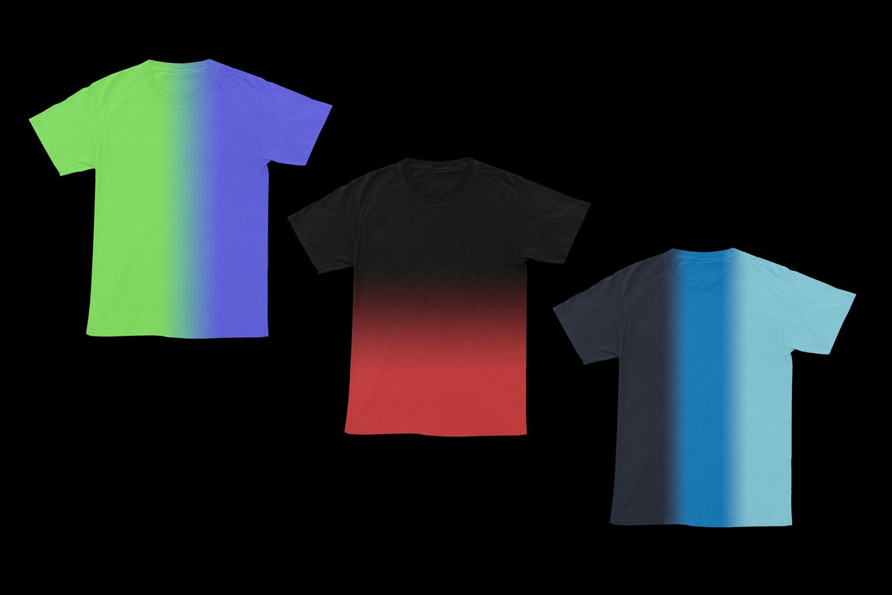 Gradient T Shirt Mockup 4