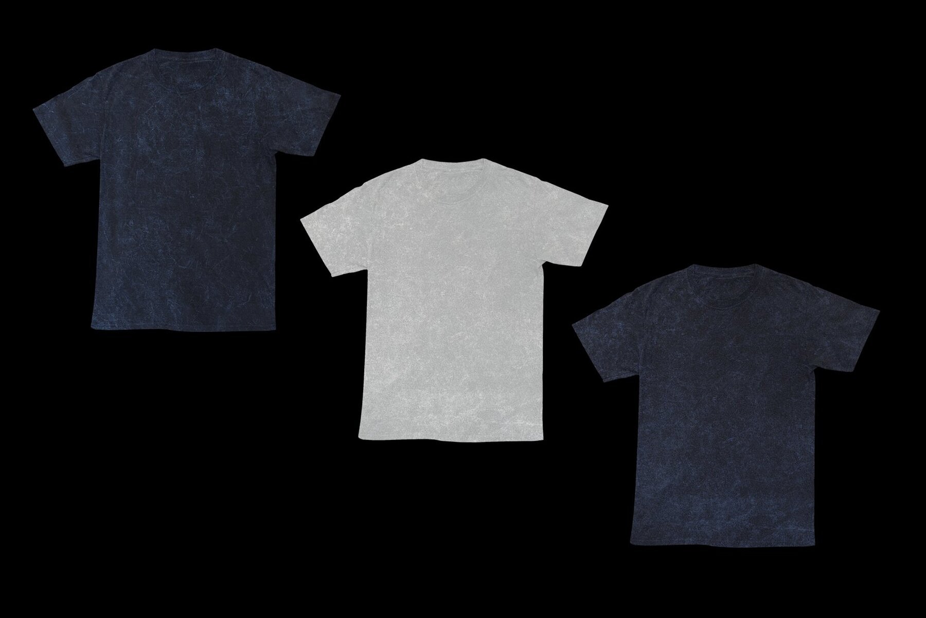 Mineral Wash T Shirt Mockup 3