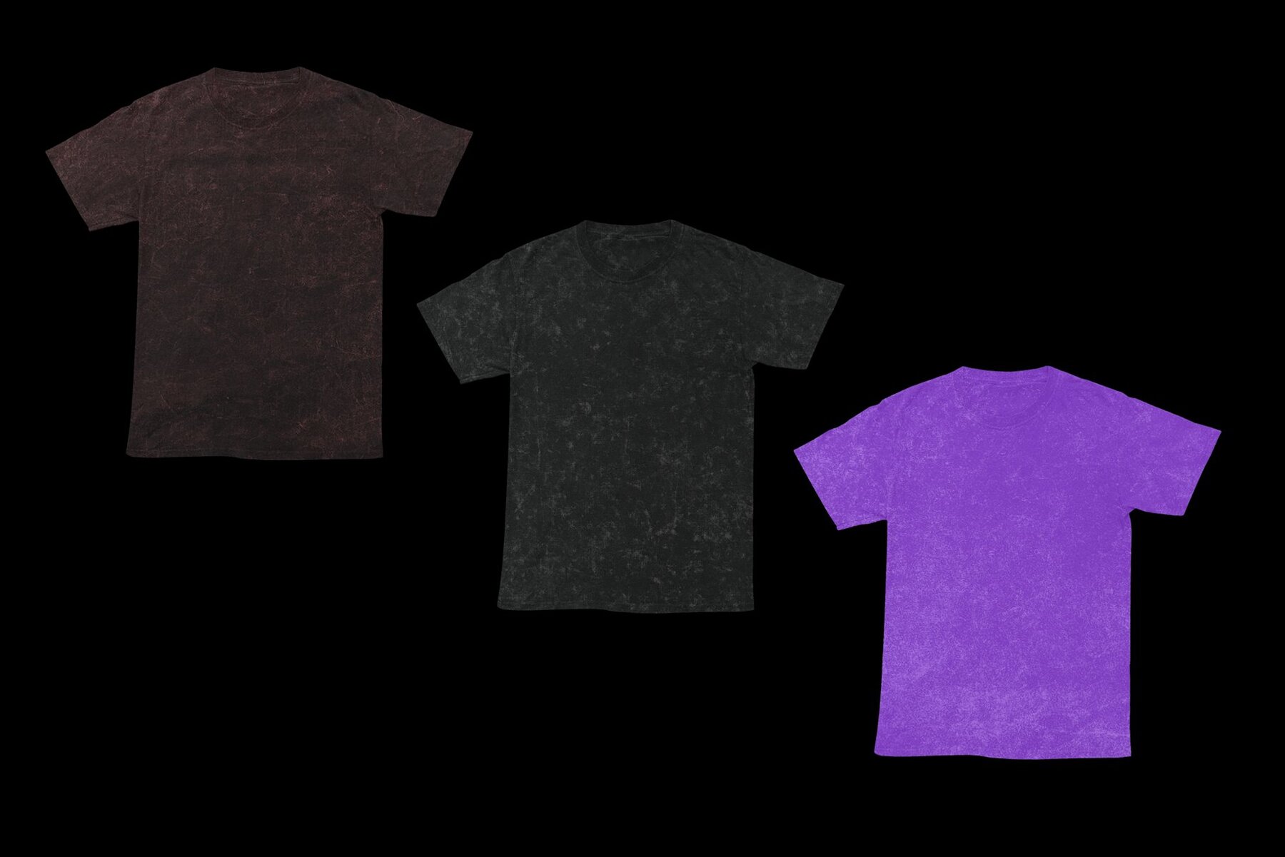 Mineral Wash T Shirt Mockup 4