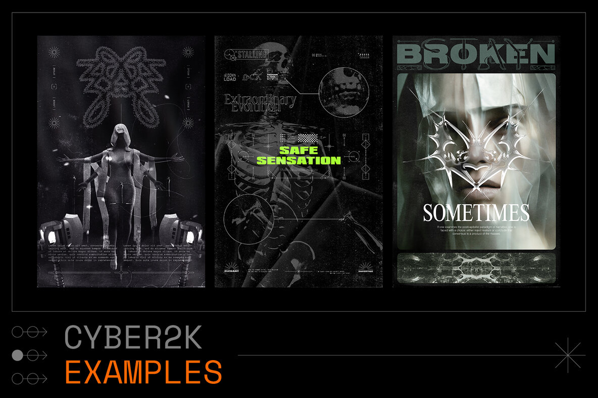 CYBER2K   Futuristic Y2K Resource Pack 9