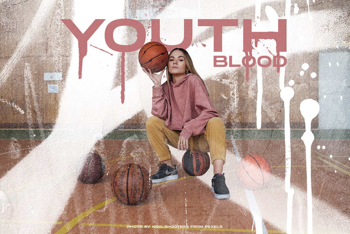 Graffiti textures and brushes 2