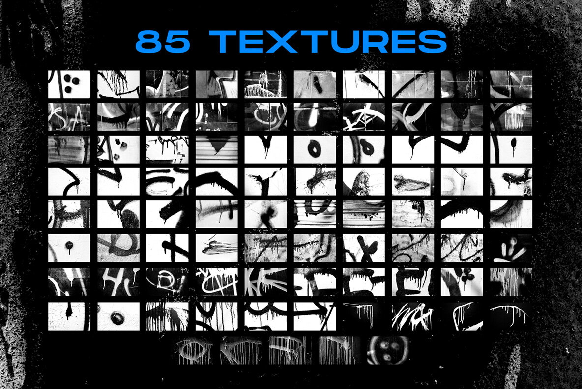 Graffiti textures and brushes 5