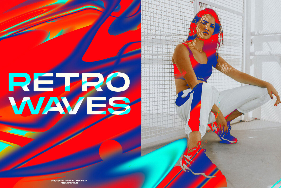 Liquid and Glitch Textures 2