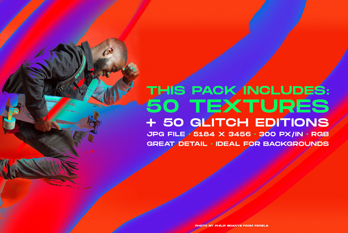 Liquid and Glitch Textures 3