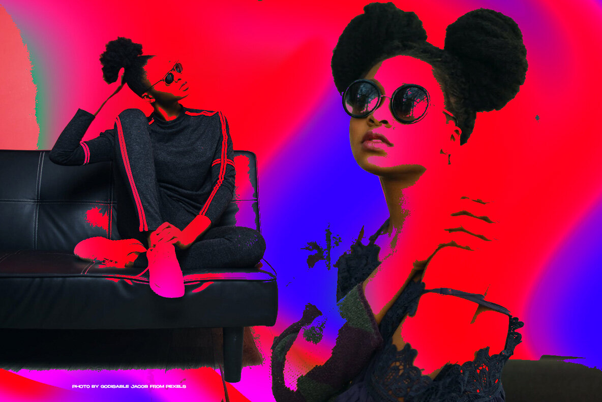 Liquid and Glitch Textures 9