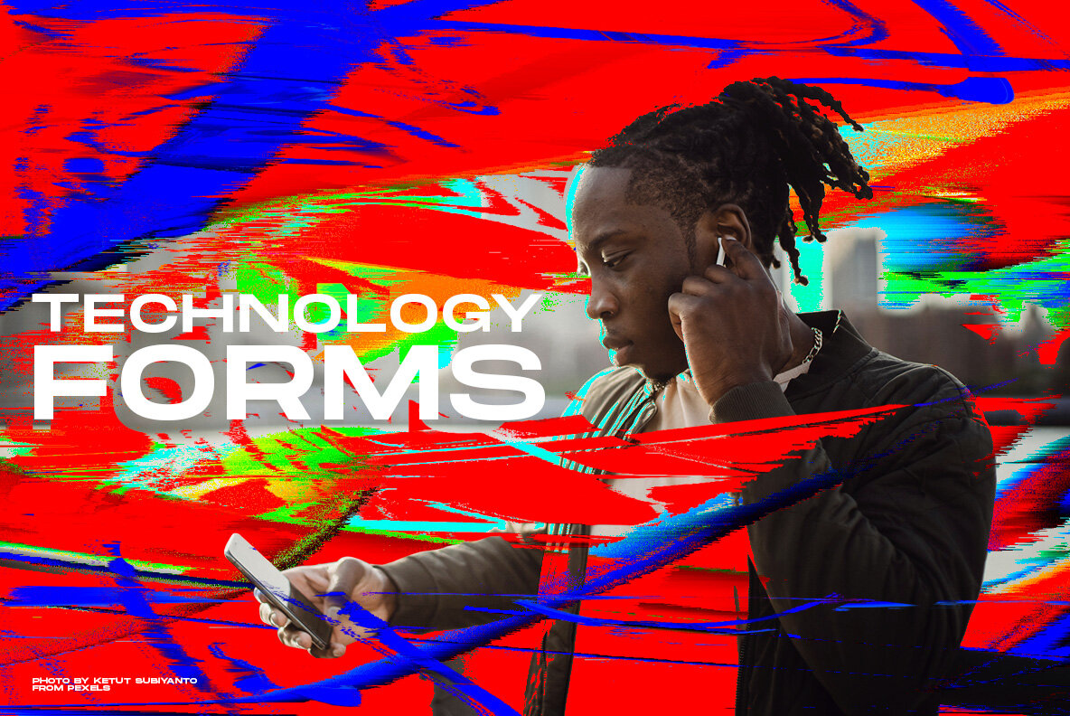 Liquid and Glitch Textures 11