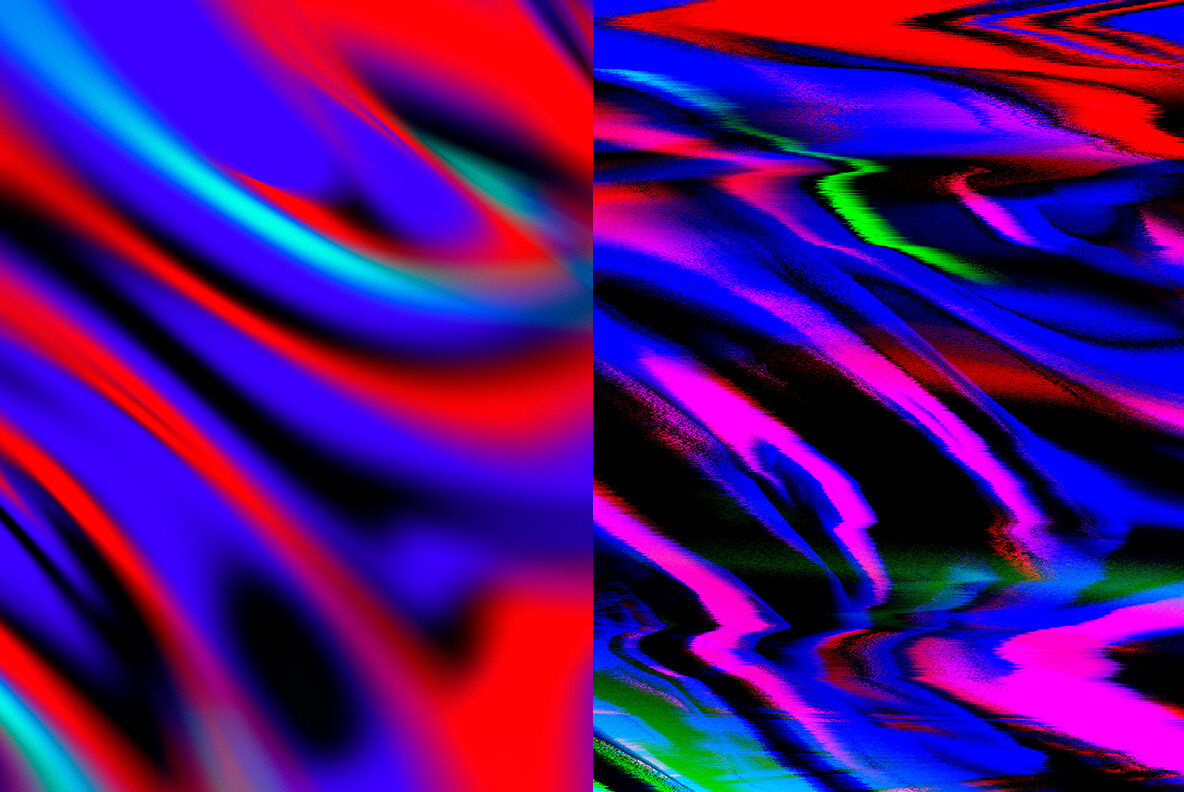 Liquid and Glitch Textures 12