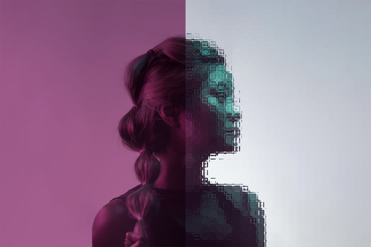 Glass Refraction Effect 2