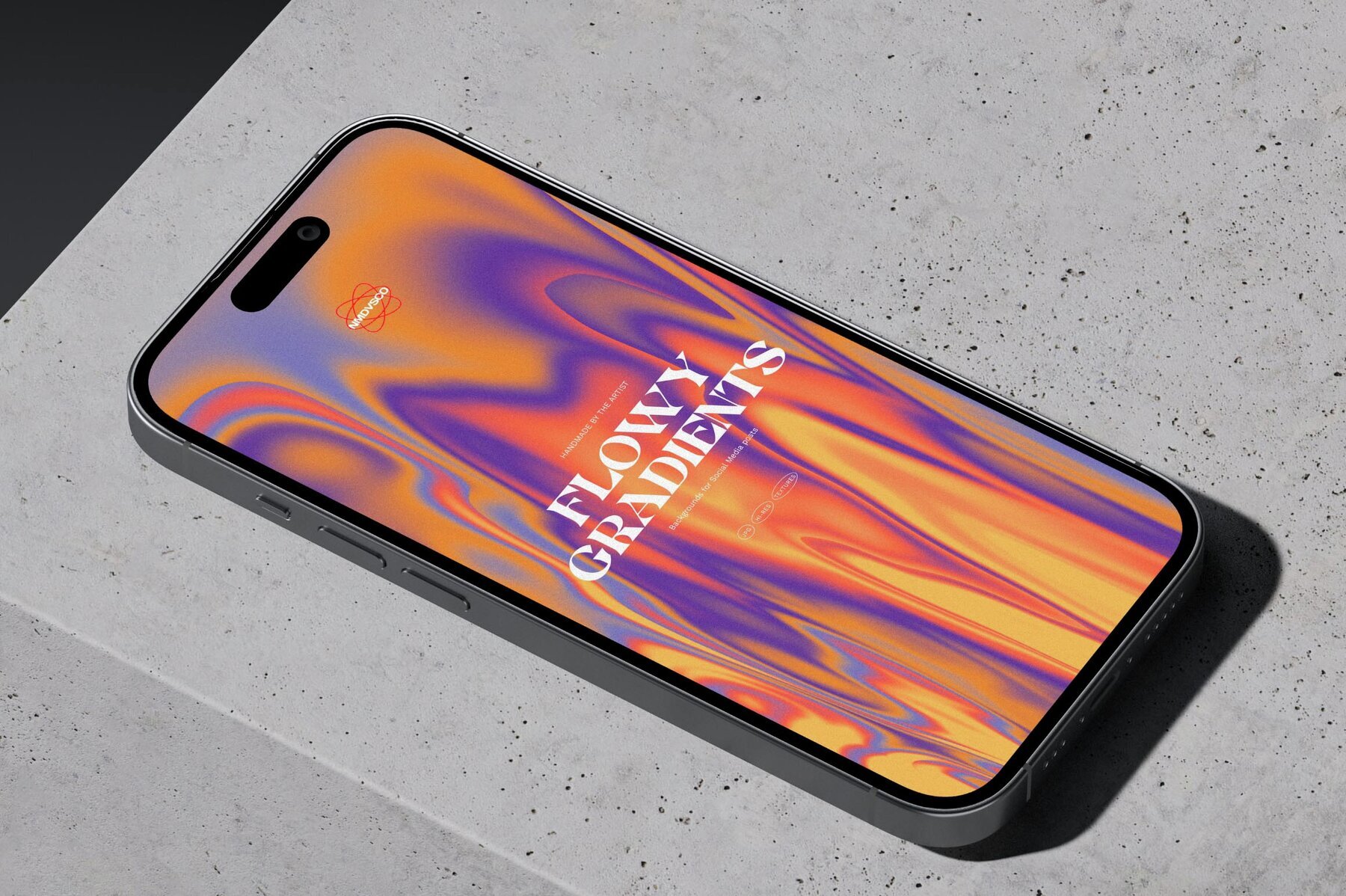 Flowy Gradients Social Media Backgrounds 2