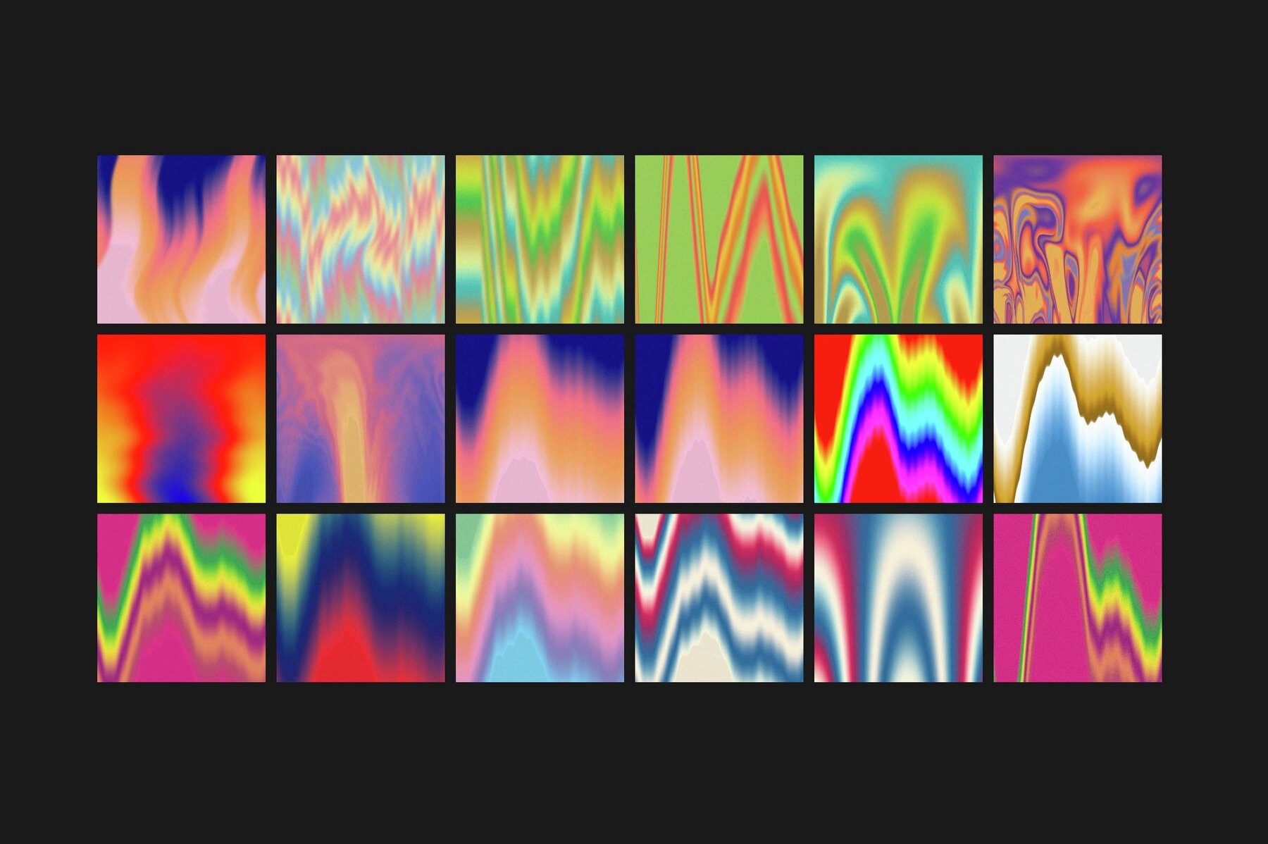 Flowy Gradients Social Media Backgrounds 4