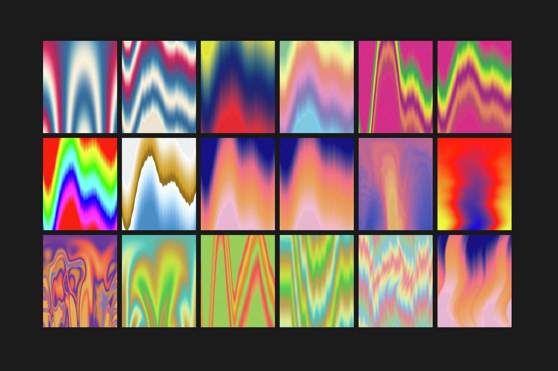 Flowy Gradients Social Media Backgrounds 6