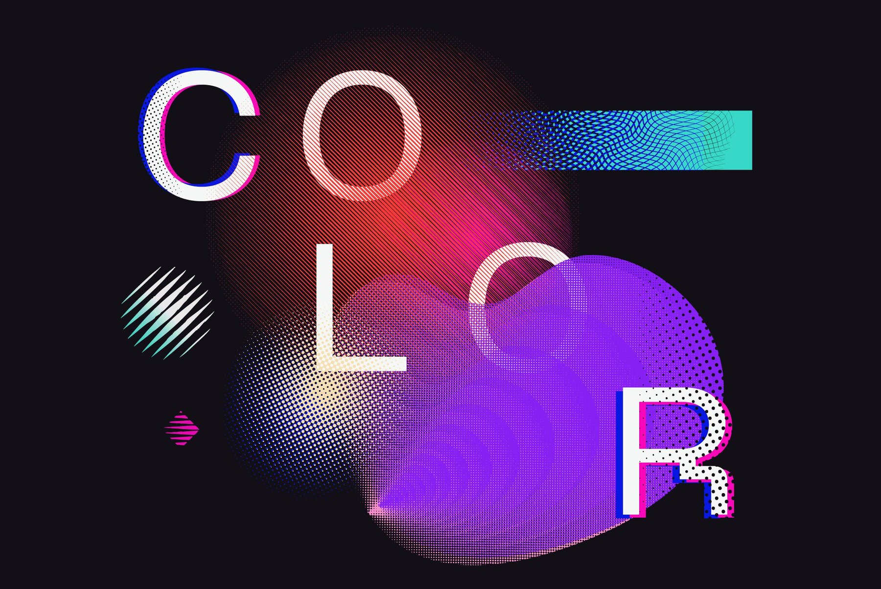 Halftone Gradient Collection 6