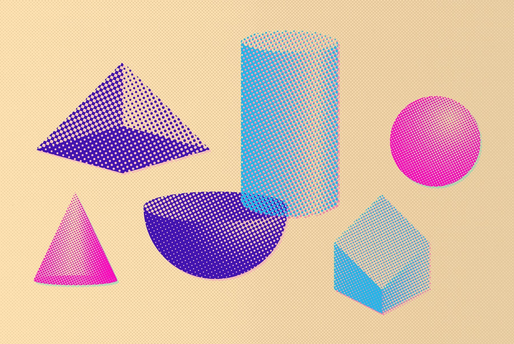 Halftone Gradient Collection 7